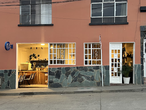 Rústico tienda de café