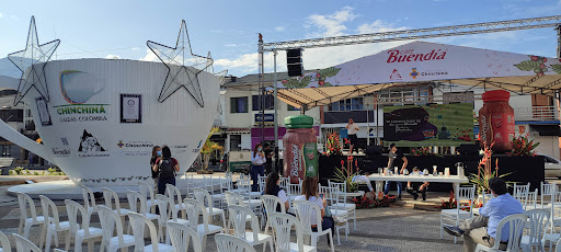 La taza de café más grande de Colombia.